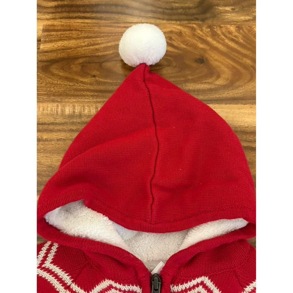 Hanna Andersson Gnome Hoodie Sweater, Size 3T